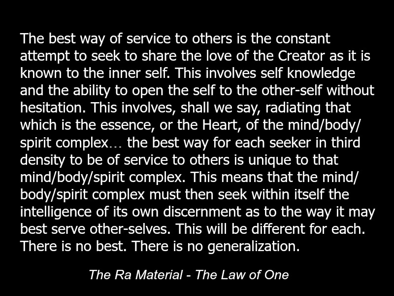 The-Ra-Material-The-Law-of-One-quote-love-service-to-others-heart-chakra-spirituality-consciousness-3