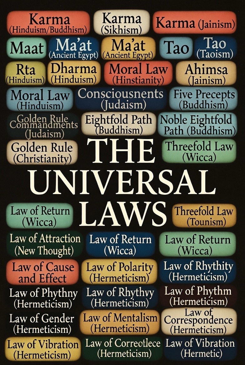 The Universal Laws across Traditions