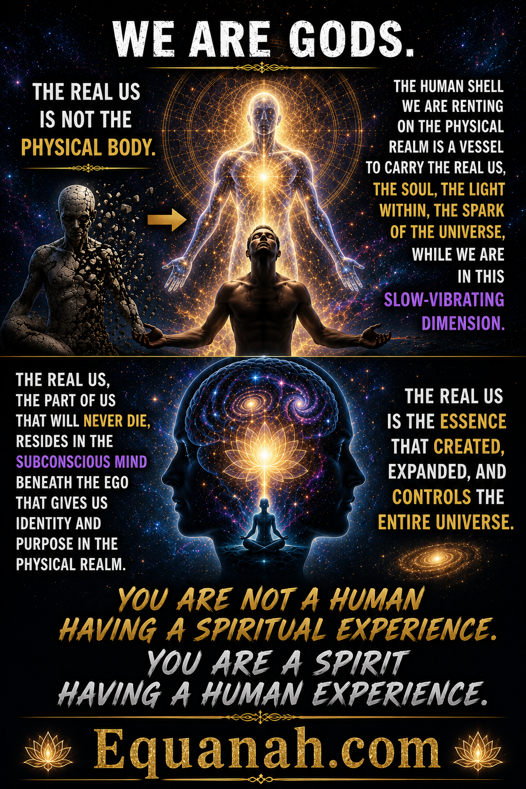Ye Are Gods: The Divine Spark Within Humanity