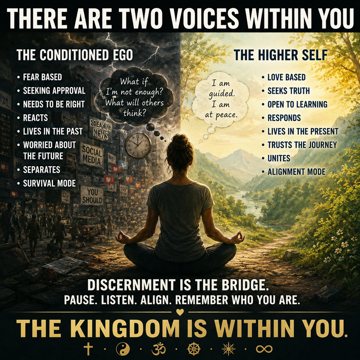 The Quiet Intelligence Beneath the Conditioned Self
