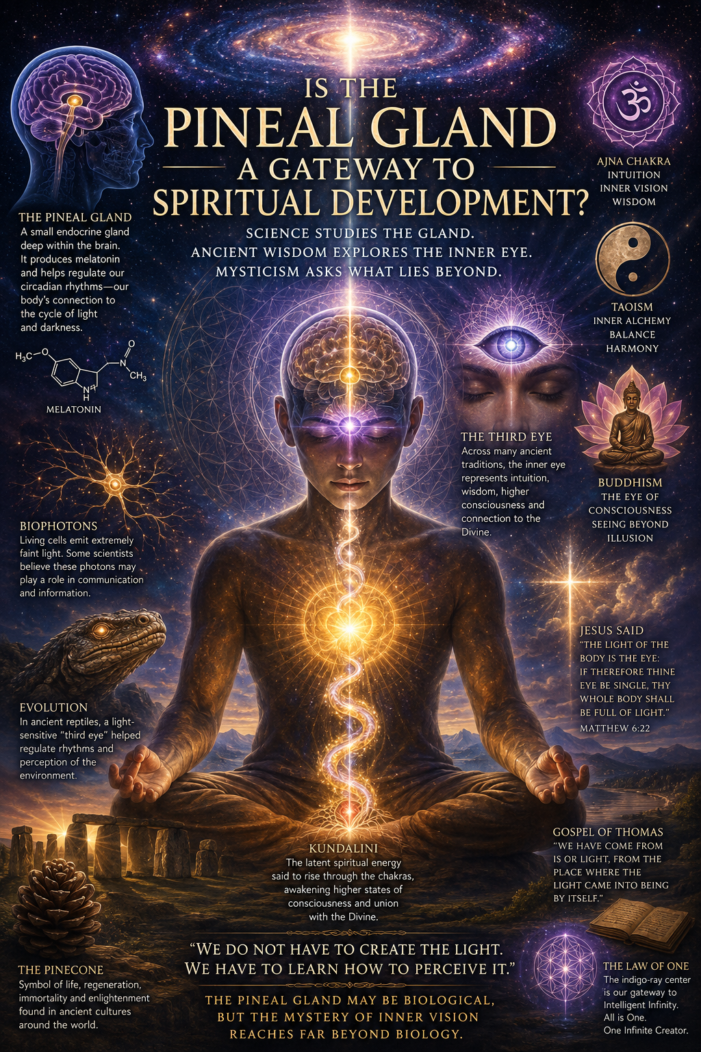 Is the Pineal Gland a Gateway to Spiritual Development?